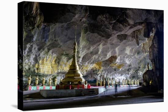 Saddar Cave, Hpa An, Kayin State (Karen State), Myanmar (Burma), Asia-Nathalie Cuvelier-Stretched Canvas