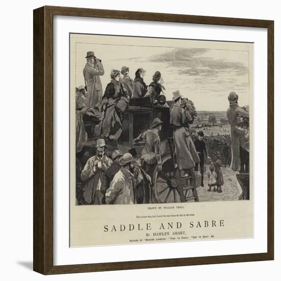 Saddle and Sabre-William Small-Framed Giclee Print