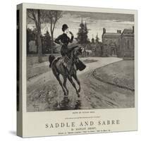 Saddle and Sabre-William Small-Stretched Canvas