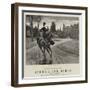 Saddle and Sabre-William Small-Framed Giclee Print