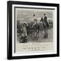 Saddle and Sabre-William Small-Framed Giclee Print