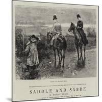 Saddle and Sabre-William Small-Mounted Giclee Print