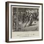 Saddle and Sabre-William Small-Framed Giclee Print