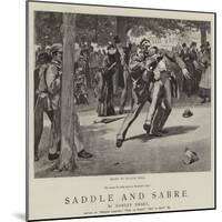 Saddle and Sabre-William Small-Mounted Giclee Print