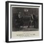 Saddle and Sabre-William Small-Framed Giclee Print