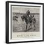 Saddle and Sabre-William Small-Framed Giclee Print