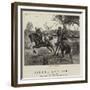 Saddle and Sabre-William Small-Framed Giclee Print