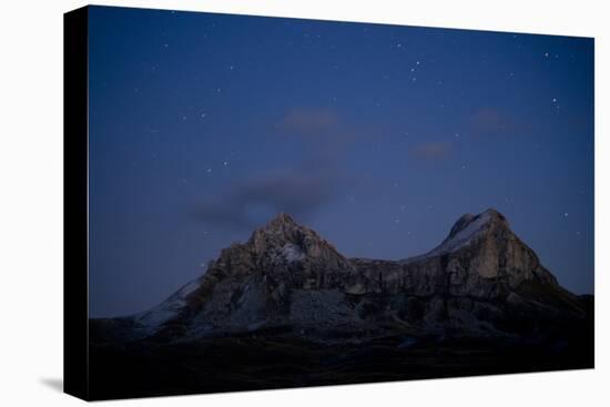 Saddle Peak at Dusk, Durmitor Np, Montenegro, October 2008-Radisics-Stretched Canvas