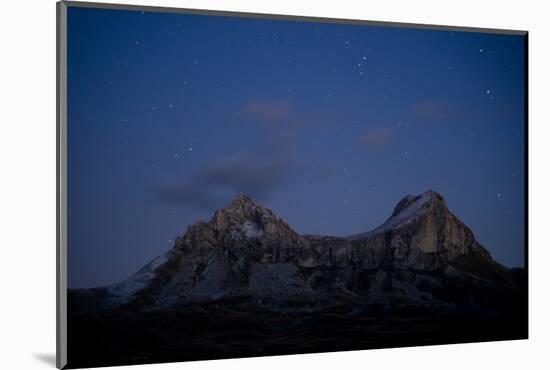 Saddle Peak at Dusk, Durmitor Np, Montenegro, October 2008-Radisics-Mounted Photographic Print