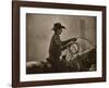 Saddle Tramp-Barry Hart-Framed Art Print