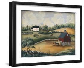 Saddle Up-Barbara Jeffords-Framed Giclee Print