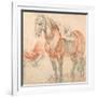 Saddled Horse-Peter Paul Rubens-Framed Giclee Print