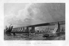 Victoria Bridge over the St Lawrence, Canada, 1886-Saddler-Stretched Canvas