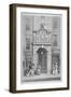 Saddlers' Hall, Cheapside, City of London, 1830-W Watkins-Framed Giclee Print