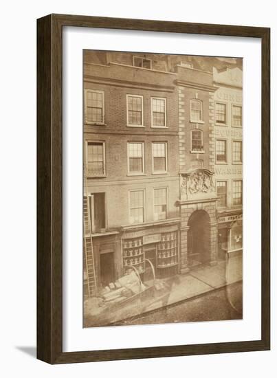 Saddlers' Hall, Cheapside, City of London, 1860-null-Framed Giclee Print