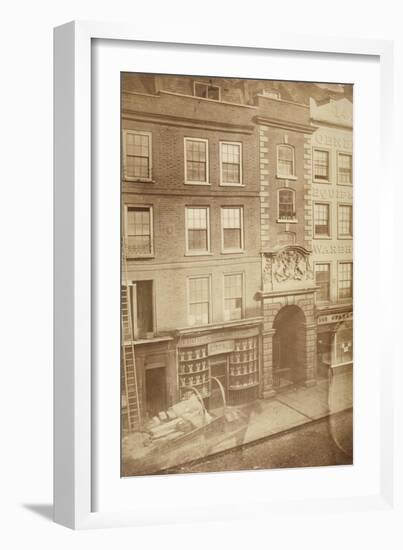 Saddlers' Hall, Cheapside, City of London, 1860-null-Framed Giclee Print