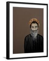 Sadhu - Hindu Holy Man, 2017-Susan Adams-Framed Giclee Print