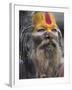 Sadhu, Shivaratri Festival, Pashupatinath Temple, Kathmandu, Nepal-Jane Sweeney-Framed Photographic Print