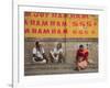 Sadhus, Ghats, Varanasi, Uttar Pradesh, India, Asia-Wendy Connett-Framed Photographic Print