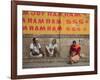 Sadhus, Ghats, Varanasi, Uttar Pradesh, India, Asia-Wendy Connett-Framed Photographic Print