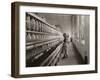 Sadie Pfeifer, a Cotton Mill Spinner, Lancaster, South Carolina, 1908-Lewis Wickes Hine-Framed Photographic Print