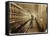 Sadie Pfeifer-Lewis Wickes Hine-Framed Stretched Canvas