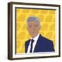 Sadiq Khan, Mayor of London-Claire Huntley-Framed Giclee Print