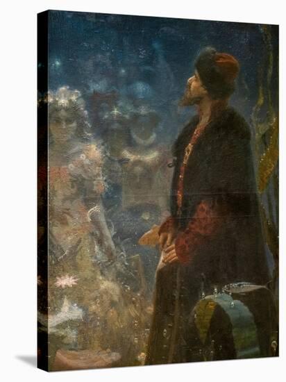 SADKO IN THE UNDERWATER KINGDOM (Detail), 1876 (Oil on Canvas)-Ilya Efimovich Repin-Stretched Canvas
