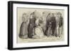 Sadler's Wells Theatre, from a Sketch Made in the Green Room, Characters in The Merchant of Venice-null-Framed Giclee Print