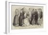 Sadler's Wells Theatre, from a Sketch Made in the Green Room, Characters in The Merchant of Venice-null-Framed Giclee Print