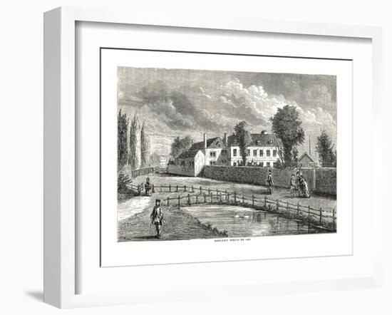 Sadlers Wells, 1756-null-Framed Giclee Print