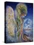 Sadness Of Gaia-Josephine Wall-Stretched Canvas