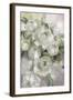 Sady painterly florals in green-Rosana Laiz Garcia-Framed Giclee Print