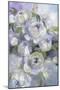 Sady painterly florals in violet-Rosana Laiz Garcia-Mounted Giclee Print