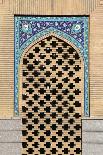 Mosque Wall - Islamic Tiling-saeedi-Framed Stretched Canvas