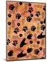 Safari Adventure Animal Footprints-Bee Sturgis-Mounted Art Print