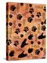 Safari Adventure Animal Footprints-Bee Sturgis-Stretched Canvas