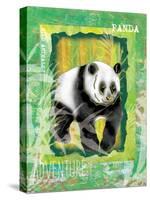 Safari Adventure Jungle Panda-Bee Sturgis-Stretched Canvas