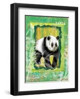 Safari Adventure Jungle Panda-Bee Sturgis-Framed Art Print