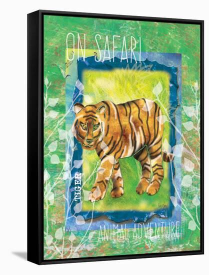 Safari Adventure Jungle Tiger-Bee Sturgis-Framed Stretched Canvas