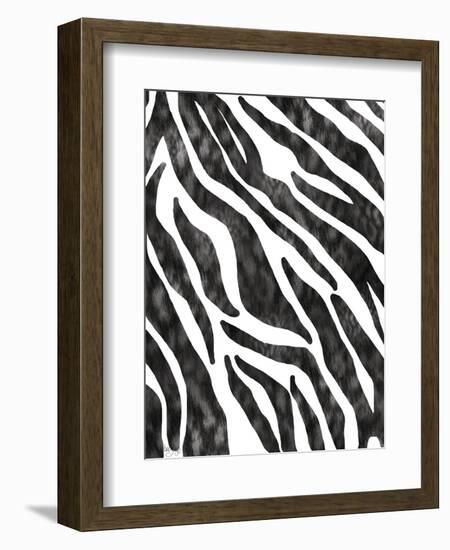 Safari Adventure Jungle Zebra Hide-Bee Sturgis-Framed Art Print