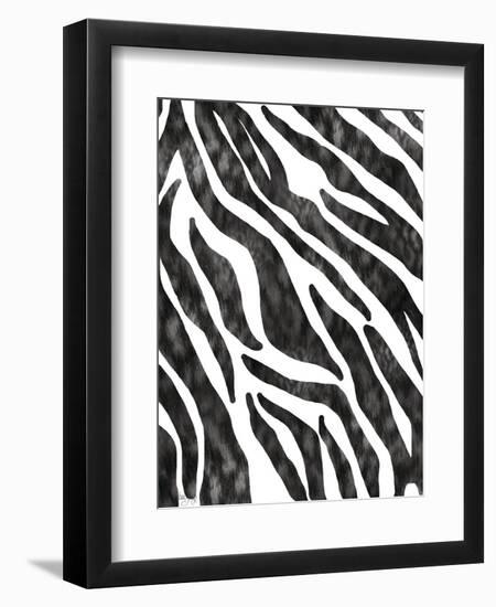 Safari Adventure Jungle Zebra Hide-Bee Sturgis-Framed Art Print