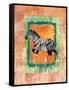 Safari Adventure Jungle Zebra-Bee Sturgis-Framed Stretched Canvas