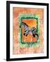 Safari Adventure Jungle Zebra-Bee Sturgis-Framed Art Print