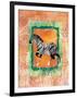 Safari Adventure Jungle Zebra-Bee Sturgis-Framed Art Print