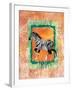 Safari Adventure Jungle Zebra-Bee Sturgis-Framed Art Print