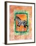 Safari Adventure Jungle Zebra-Bee Sturgis-Framed Art Print