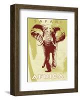 Safari Africa-Kem Mcnair-Framed Art Print