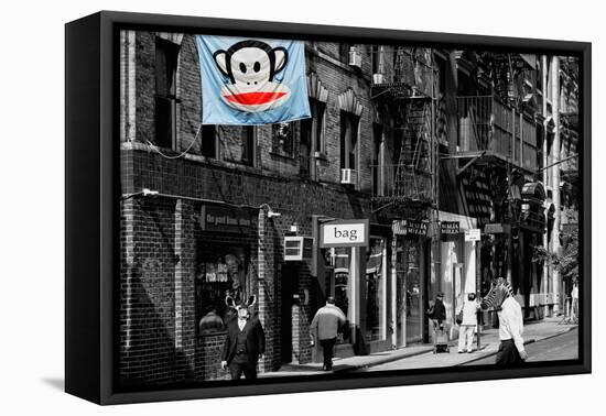 Safari CityPop Collection - Animal Kingdom in Manhattan III-Philippe Hugonnard-Framed Stretched Canvas