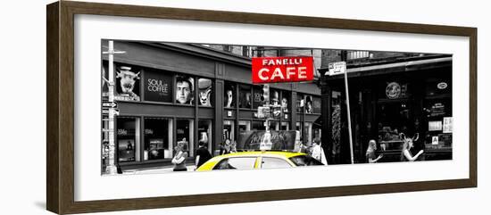 Safari CityPop Collection - Cafe in Soho-Philippe Hugonnard-Framed Photographic Print